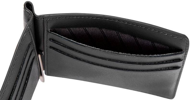 Leabags Scranton Geldbeutel aus echtem Büffel-Leder im Vintage Look - LEABAGS