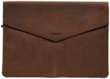Leabags Mississippi Laptopsleeve aus echtem Büffel-Leder im Vintage Look - LEABAGS