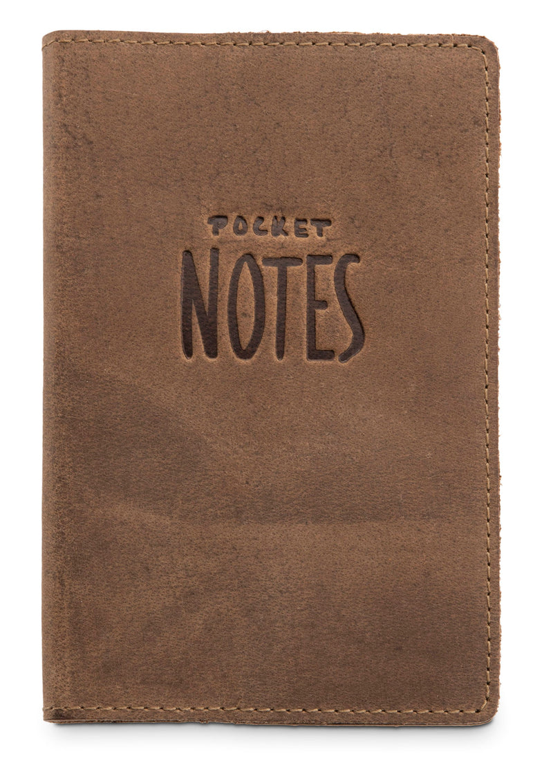 Leabags Pocket Notes Leder Sleeve Lederhülle für Notizbücher - LEABAGS