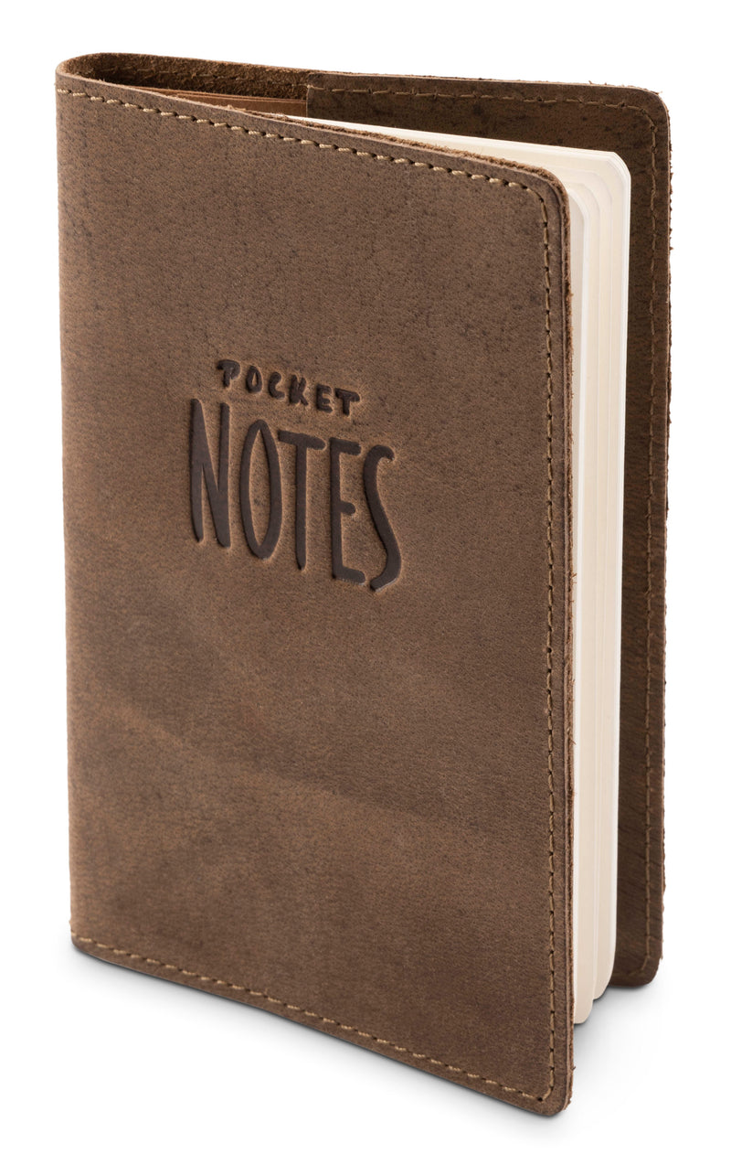 Leabags Pocket Notes Leder Sleeve Lederhülle für Notizbücher - LEABAGS