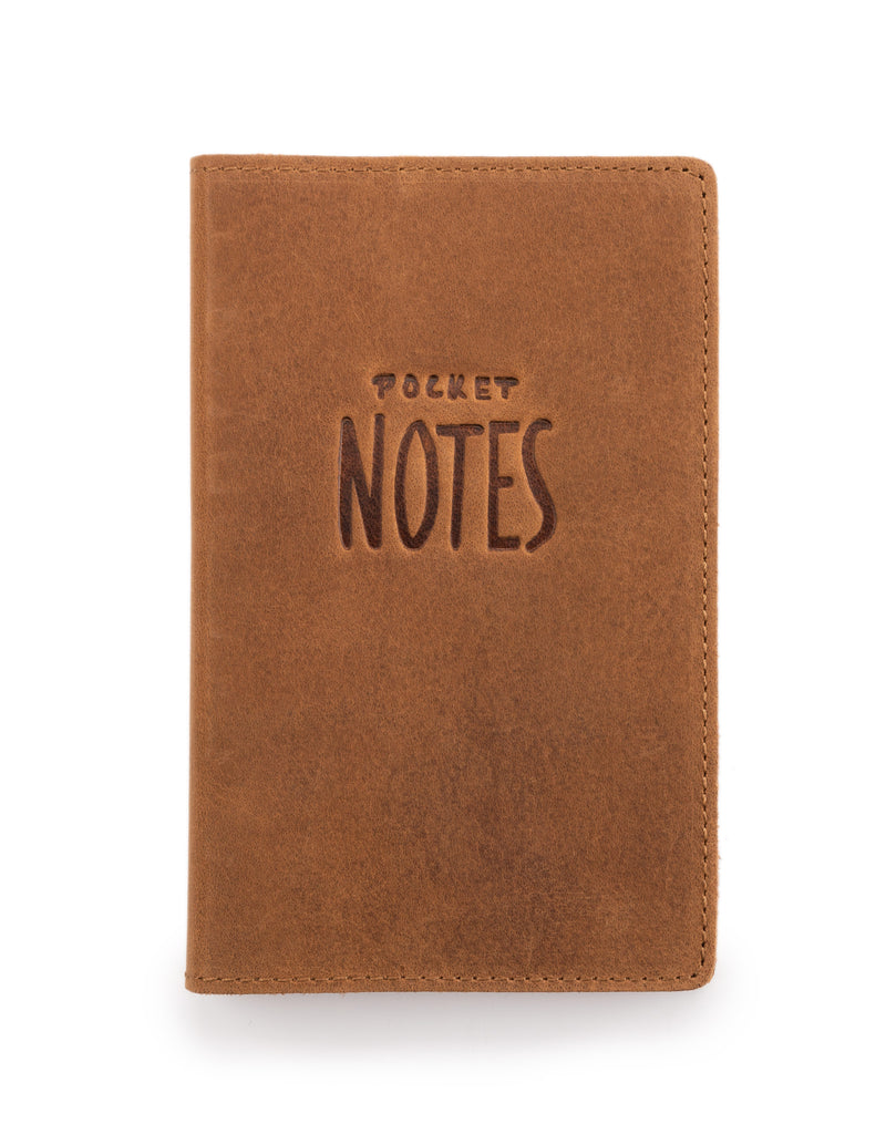 Leabags Pocket Notes Leder Sleeve Lederhülle für Notizbücher - LEABAGS