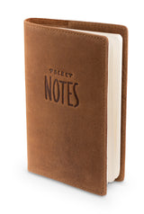 Leabags Pocket Notes Leder Sleeve Lederhülle für Notizbücher - LEABAGS