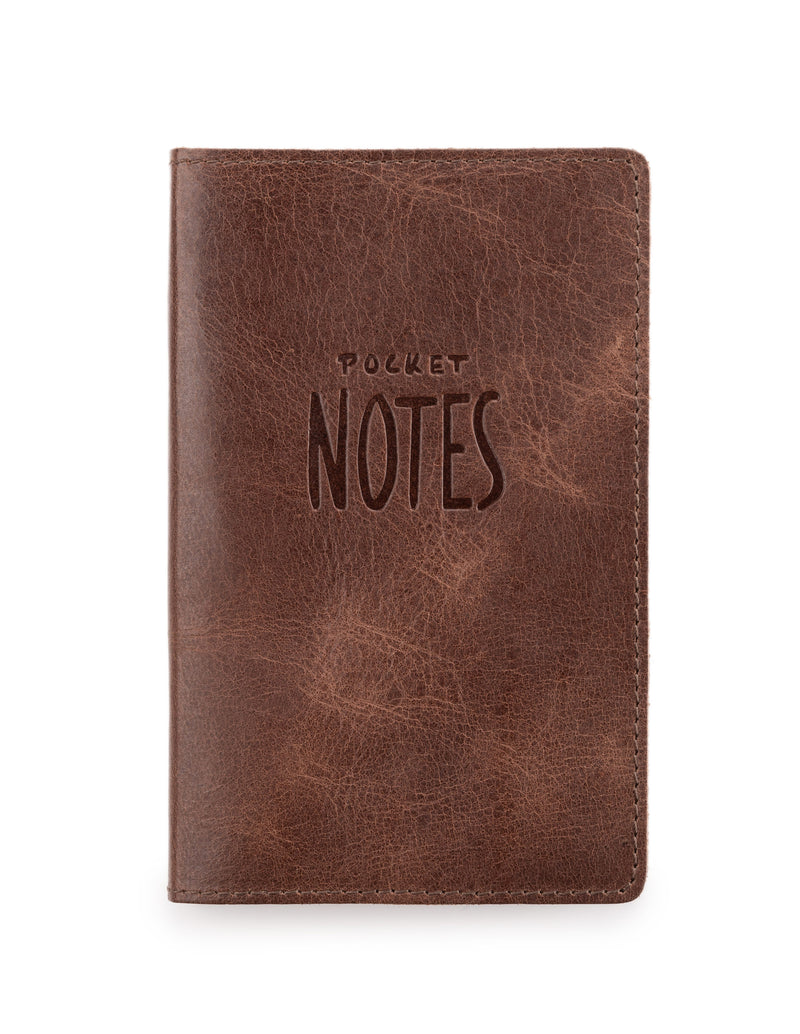 Leabags Pocket Notes Leder Sleeve Lederhülle für Notizbücher - LEABAGS