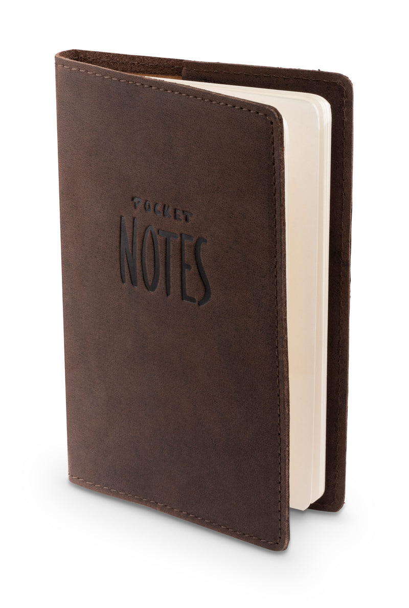 Leabags Pocket Notes Leder Sleeve Lederhülle für Notizbücher - LEABAGS