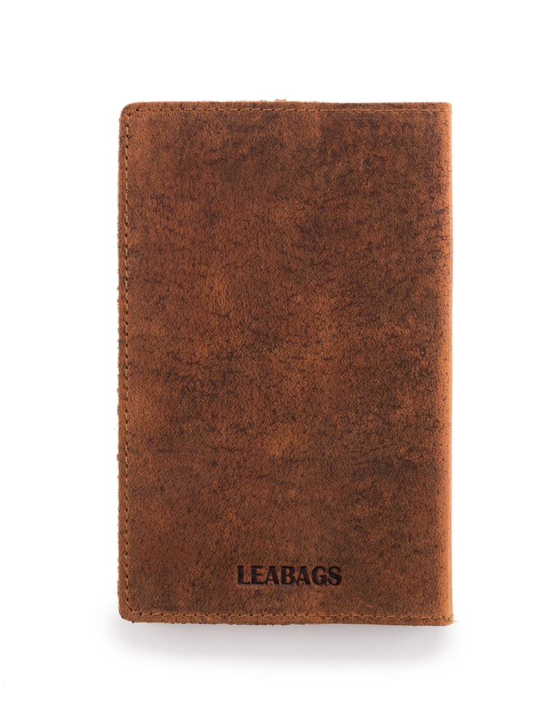 Leabags Pocket Notes Leder Sleeve Lederhülle für Notizbücher - LEABAGS