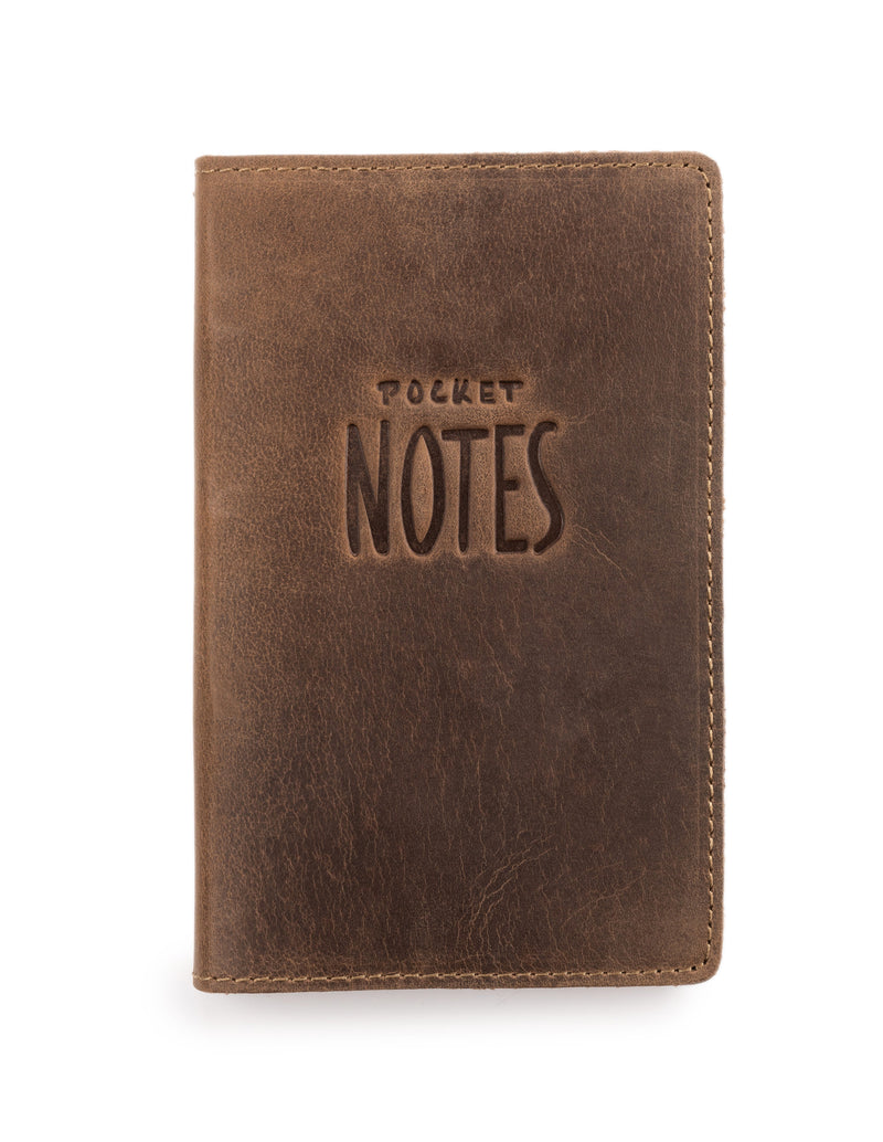 Leabags Pocket Notes Leder Sleeve Lederhülle für Notizbücher - LEABAGS