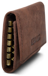 Leabags Portland Schlüssel-Etui aus echtem Büffel-Leder im Vintage Look - LEABAGS