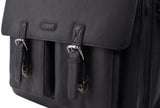 Leabags Miami Aktentasche Laptoptasche 15 Zoll Schultertasche aus echtem Leder - LEABAGS