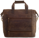 Leabags Santa Cruz Reisetasche aus echtem Büffel-Leder im Vintage Look - LEABAGS