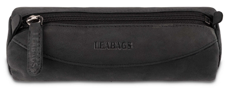 Leabags Fort Rock Mäppchen aus echtem Büffel-Leder im Vintage Look - LEABAGS