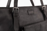 Leabags Verona Shopper aus echtem Büffel-Leder im Vintage Look - LEABAGS