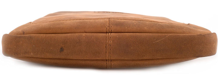 Leabags Detroit Umhängetasche aus echtem Büffel-Leder im Vintage Look - LEABAGS